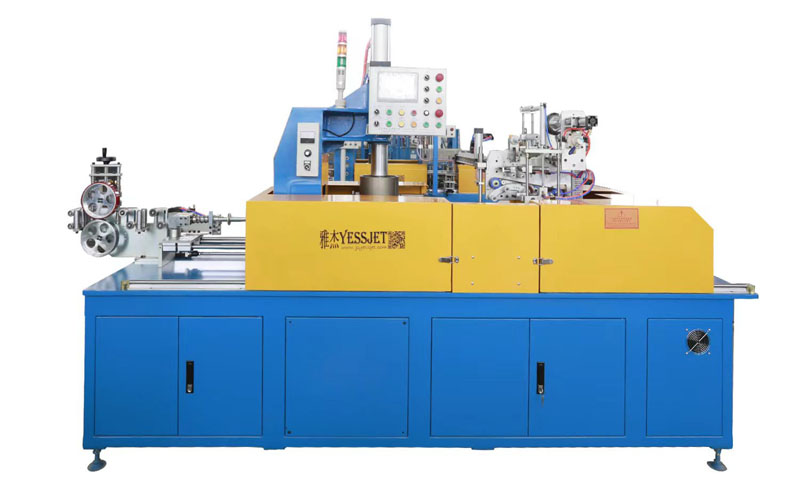 Full automatic coiling & wrapping machine